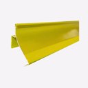 Ver imagem 3 de Kit 3 Bandejas Prateleiras 40x91 P/gôndola New Plus Preta Porta Etiquetas Amarelo - Sa Gôndolas