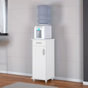 Ver imagem 3 de Balcão Compacto e Versátil Viena Home 1 Porta 1 Gaveta Fundo em Mdf:branco