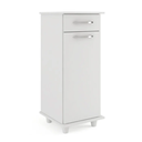 Ver imagem 2 de Balcão Compacto e Versátil Viena Home 1 Porta 1 Gaveta Fundo em Mdf:branco