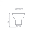 Ver imagem 3 de LÂMPADA LED DICROICA PAR16 GU10 IRC 95 36º 2700K 6W BIVOLT - STELLA STH20535/27