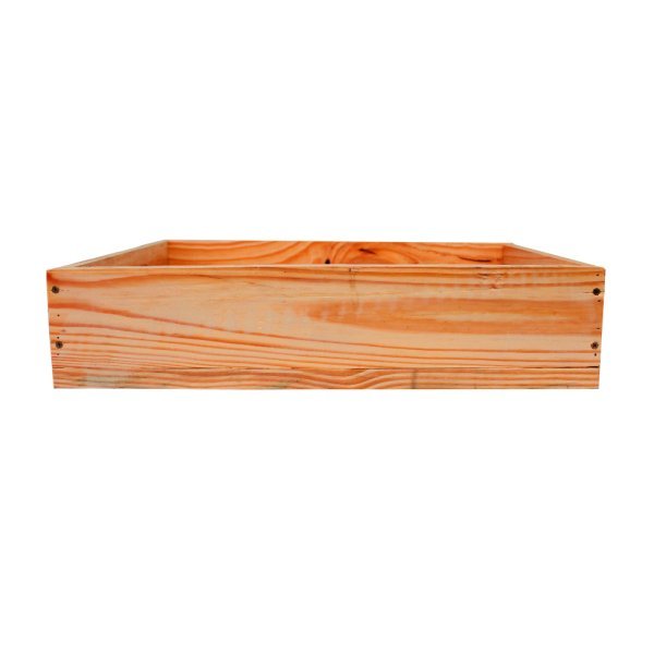 Bandeja Para Refeição Alta 50x30x10 Mogno - 3