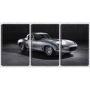Ver imagem 1 de Quadro Decorativo 80x140 antigo carro prata