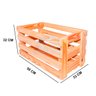 Caixote De Pallet Tamanho 59x33x32 Mogno - 2