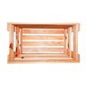 Caixote De Pallet Tamanho 52x30x28 Mogno - 5