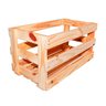 Caixote De Pallet Tamanho 52x30x28 Mogno - 1