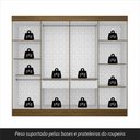 Ver imagem 7 de Guarda Roupa Casal Mariah 8 Portas Boreal - Moveis Arapongas Boreal