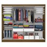 Guarda Roupa Casal Mariah 8 Portas Boreal - Moveis Arapongas Boreal - 2