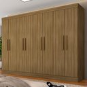 Ver imagem 1 de Guarda Roupa Casal Mariah 8 Portas Boreal - Moveis Arapongas Boreal