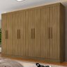 Guarda Roupa Casal Mariah 8 Portas Boreal - Moveis Arapongas Boreal - 1