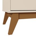 Ver imagem 6 de Cristaleira Paraty 4 Portas Off White/canela - Mobler