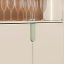 Ver imagem 5 de Cristaleira Paraty 4 Portas Off White/canela - Mobler