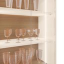 Ver imagem 4 de Cristaleira Paraty 4 Portas Off White/canela - Mobler