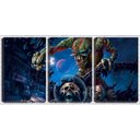 Ver imagem 1 de Quadro Decorativo 80x140 iron maiden banda