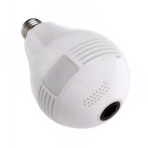 Camera Ip em Forma de Lampada Resolução 960/1080p