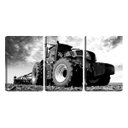 Ver imagem 1 de Quadro Decorativo 80x140 trator na roça pb