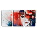 Ver imagem 2 de Quadro Decorativo 80x140 arte mulher painel