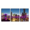 Quadro Decorativo 80x140 ponte sobre a cidade - 1