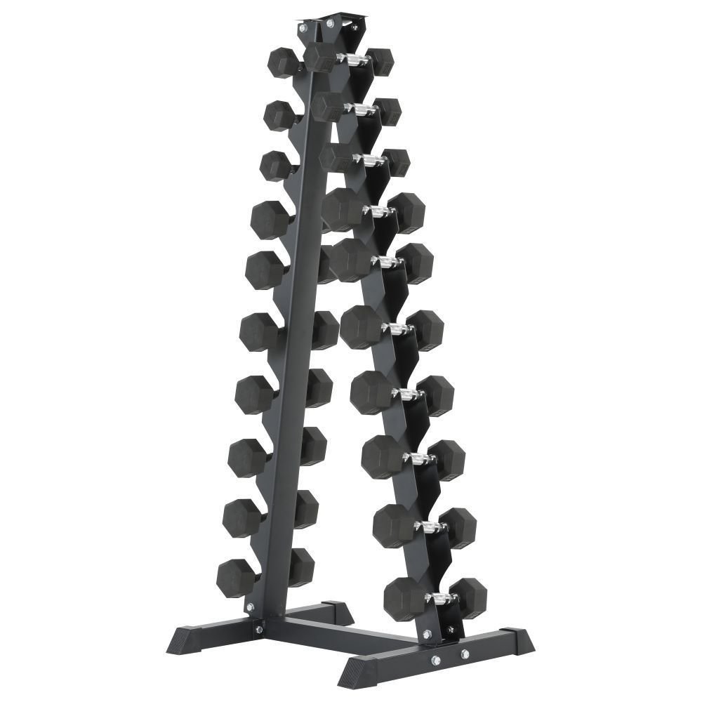 Expositor Suporte Torre de Halteres, Pesos e Dumbbells Gallant Elite de 1 a 10kg Gte20vfea-pt - 5