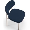 Ver imagem 5 de Cadeira Decorativa Sala de Jantar Melina Base Arena L02 Suede Azul Marinho - Lyam Decor