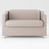 Namoradeira Bia Sofá Confortável – Balaqui Decor Cor:Bege - 3