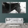 Quadro Decorativo 68x126 cavalo ângulo lateral - 2