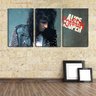 Quadro Decorativo 68x126 alice cooper jovem - 2