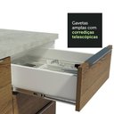 Ver imagem 6 de Armário de Cozinha Completa 270cm Branco/rustic Stella Madesa 09 Branco/rustic