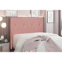Ver imagem 2 de Cabeceira Cama Box Solteiro 90 Cm Aquilla Veludo S04 - D’Rossi