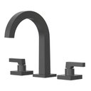 Ver imagem 1 de Misturador Lavatório Mesa 1877 Bk222 Bica Alta Preto Fosco Fani