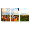 Ver imagem 1 de Quadro Decorativo 68x126 balão sobre muralha