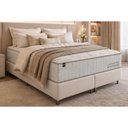 Ver imagem 2 de Cama Box Crc Queen +Colchão Molas Hotel Boutique Ortobom 158