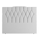 Ver imagem 3 de Cabeceira para Cama Box Casal 140 Cm Amanda Corino Branco I02 - D'Rossi