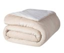 Ver imagem 1 de Coberdrom Dupla Face Liso Queen -canvas Cru