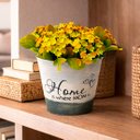 Ver imagem 2 de Arranjo Artificial Planta Decoração Centro Mesa Jardim 15cm