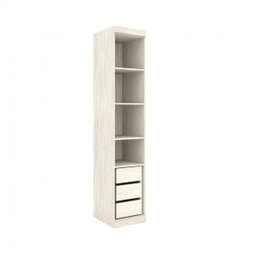 Guarda-Roupa Modulado 1 Porta 3 Gavetas 45cm Supreme Robel - 2 Guarda-Roupa Modulado 1 Porta 3 Gavetas 45cm Supreme Robel - 2