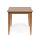 Ver imagem 4 de Conjunto Mesa de Jantar Retângular Madeira Maciça com 4 Cadeiras Estofadas Olmo Bege/Mel