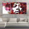 Quadro Decorativo 55x110 arte desenho jimi hendrix - 2