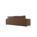 Ver imagem 2 de Sofá Djon 02 Módulos de 100cm B20cm Meu Sofá Online B016 Veludo Marrom