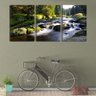 Quadro Decorativo 55x110 água e espuma entre as pedras - 2