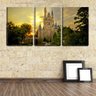 Quadro Decorativo 45x96 castelo real encantado - 2