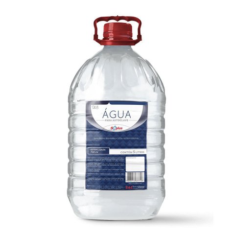 Água para Autoclave Deionizada 5l - Ssplus