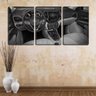 Quadro Decorativo 45x96 painel carro de luxo - 2