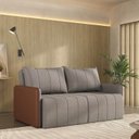 Ver imagem 1 de Sofá Cama Retrátil e Reclinável 3 Lugares 200cm Jequitibá CabeCasa MadeiraOriginals