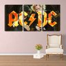 Quadro Decorativo 45x96 banda ac dc - 2