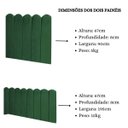 Ver imagem 6 de Cabeceira Painel Cama Solteiro Box Nuvem Suede Sandy 90 cm:Verde