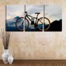 Quadro Decorativo 30x66 bike encostada na viga - 2
