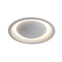 Ver imagem 4 de Plafon Luminária de Embutir Eclipse Moderno 60cm p/ 4 G45 E27 Usina ST3038