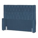 Ver imagem 1 de Cabeceira de Cama Box Estofada 140 Cm Casal Emma Suede