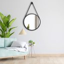 Ver imagem 6 de Espelho Adnet Redondo Craqueado 50 Cm + Suporte