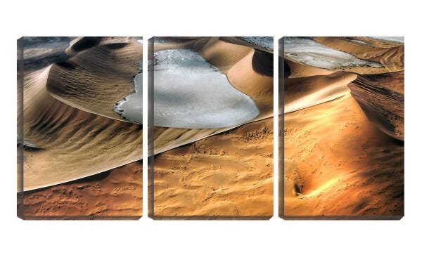 Quadro Decorativo 30x66 oásis no meio das dunas - 1